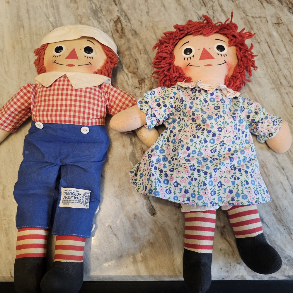 Doll Set - Raggedy Ann & Andy